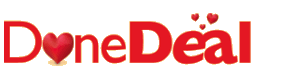Putting the romance into DoneDealing DoneDeal Valentine logo